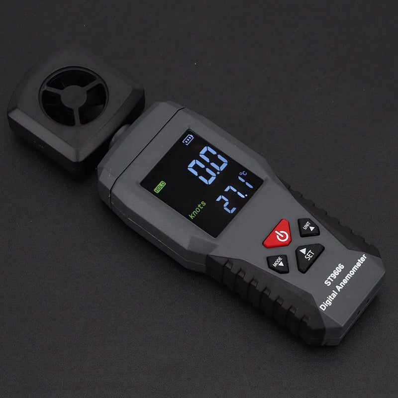 Digital Anemometer Wind Gauge LCD Display Handheld Wind Speed Meter Low Power Portable - Image 5