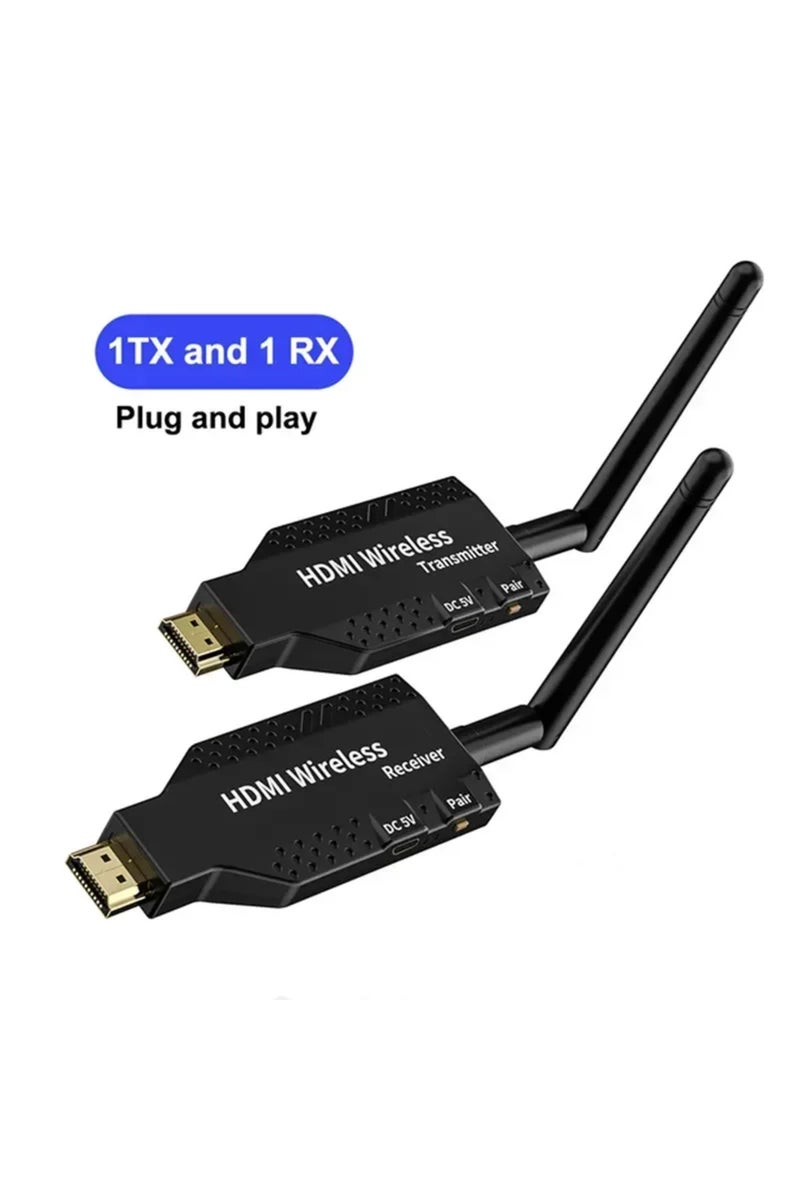 Tx And Rx Style 1 50m 5g 1080p Hdmi Wireless Audio Video Transmitter Receiver Extender For 1 Tx-4 R