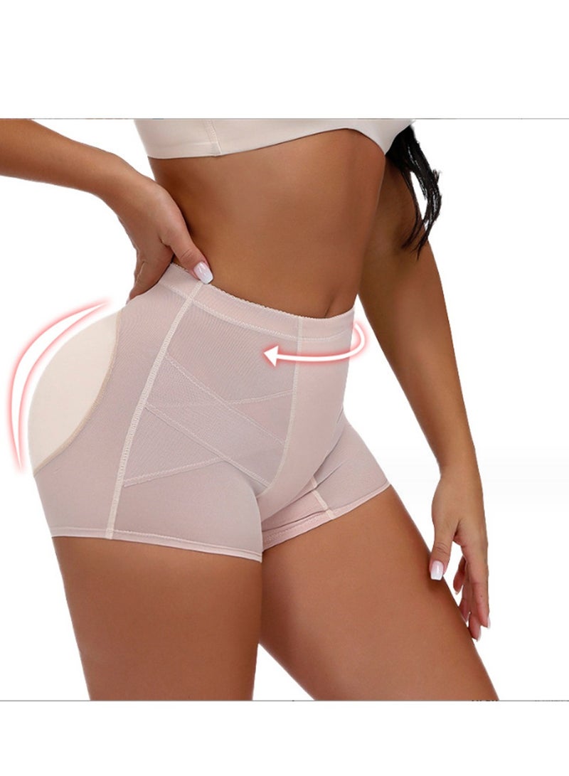 Sculpting And Breathable Butt Implants Booty Boxers Beige - Image 2