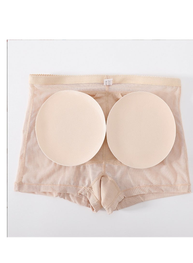 Sculpting And Breathable Butt Implants Booty Boxers Beige - Image 4