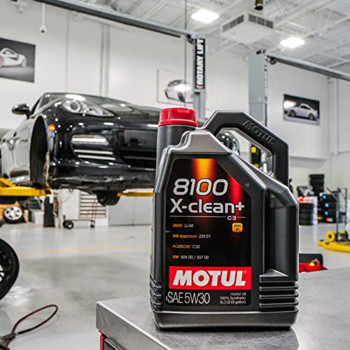 Motul 8100 X-Clean+ 5W30 100% Synthetic Engine Oil 5 Liter (106377) - Image 4
