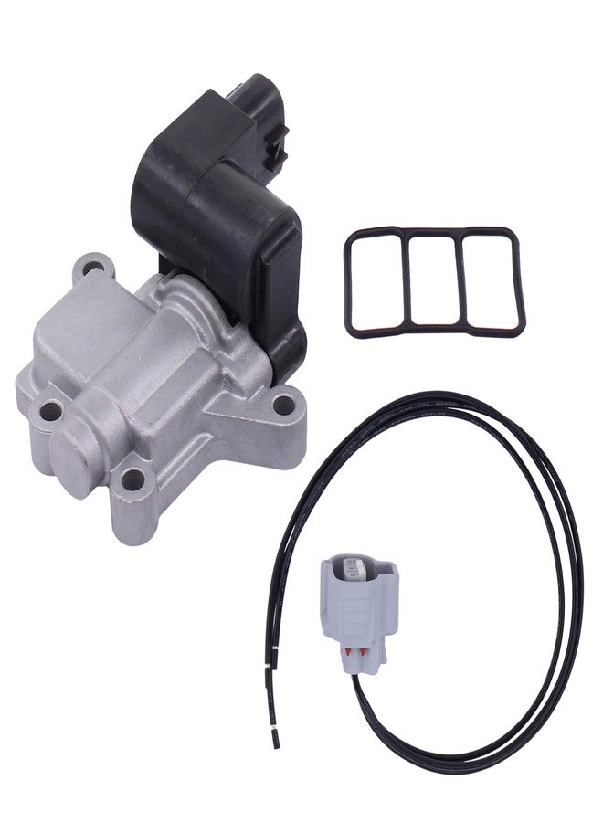 MOTOKU IAC Idle Air Control Valve and Connector Wire for Honda Accord 2003-2005 Element 2003-2006 with Gasket - Image 1