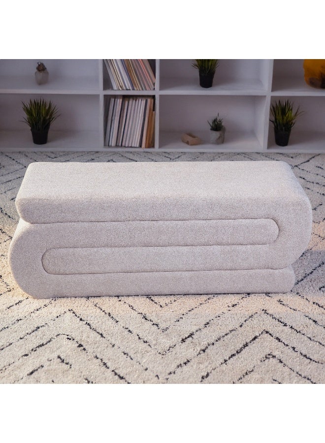 Home Box Grime Fabric Bench - Image 4