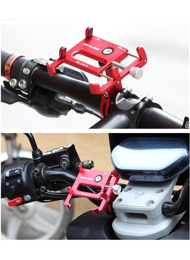 جي يو بي حامل هاتف محمول عالمي للدراجات والدراجات النارية، حامل هاتف للدراجات مع شاشة كاملة قابلة للتدوير 360 درجة قابل للتعديل لأجهزة iPhone X و Huawei P20 و Samsung Note9 Note9+ (أسود) - Image 3