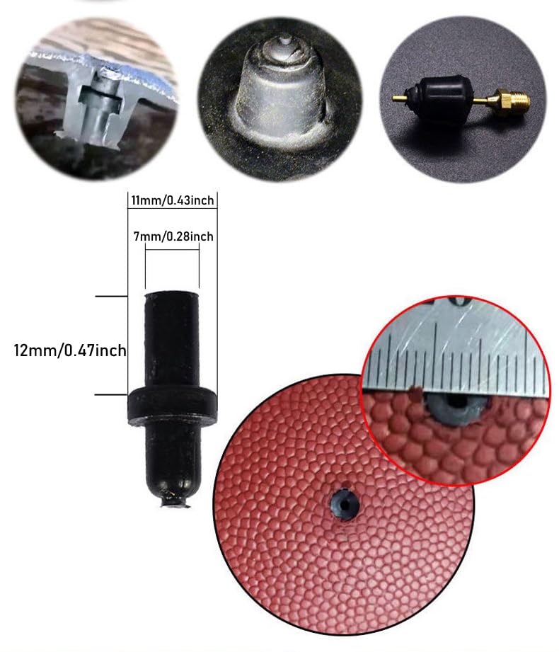 SquEqu 30 Pack Basketball Pump Needles Air Inflation Needle Adapter Inflating Valve Nozzle Kit Replacement for Football Soccer Sports Ball Volleyball Rugby Matchball Leak Repair - Image 3