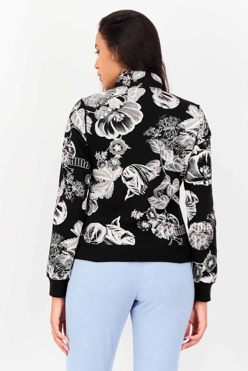 PUMA جاكيت خارجي طويل الأكمام للنساء، متعدد الألوان - Image 4