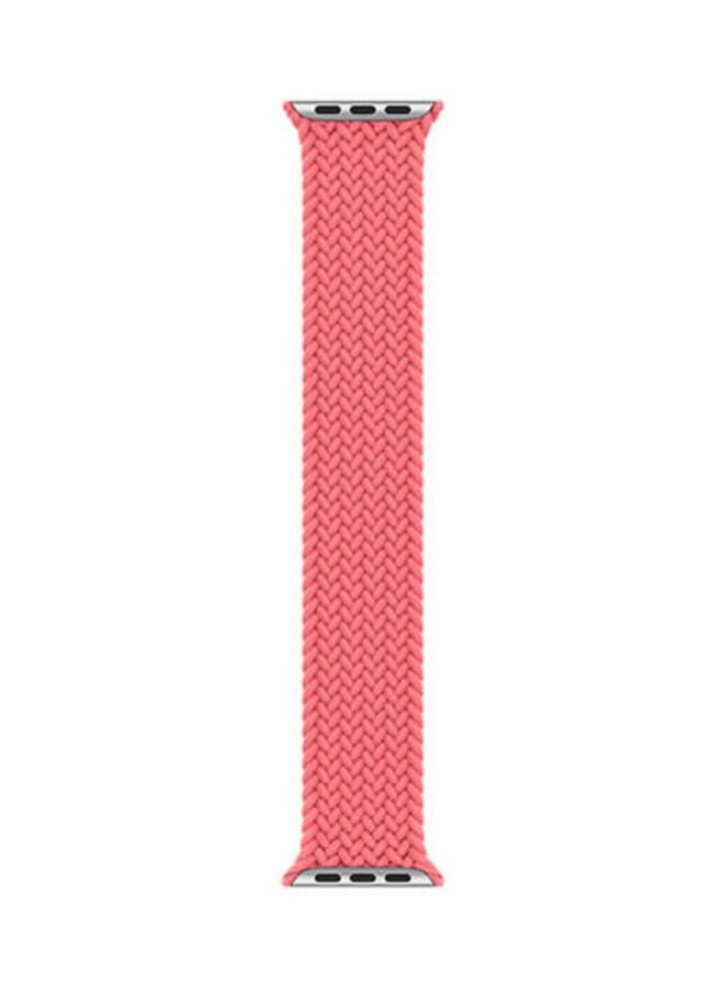ACLIX Replacement Nylon Braided Apple Watch Band for 41/40/38 mm Small Pink