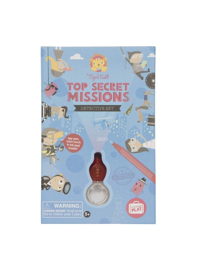 Tiger Tribe Top Secret Missions Detective Set Blue - Image 5