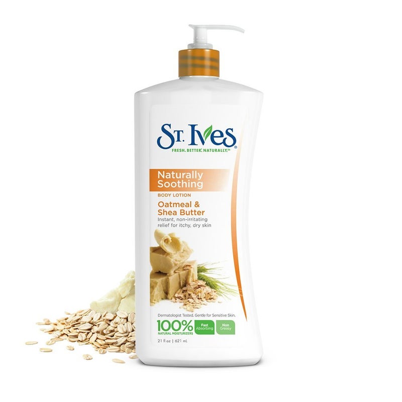 St. Ives Nourish & Soothe, Oatmeal & Shea Butter Body Lotion 21 Fl Oz - Image 3