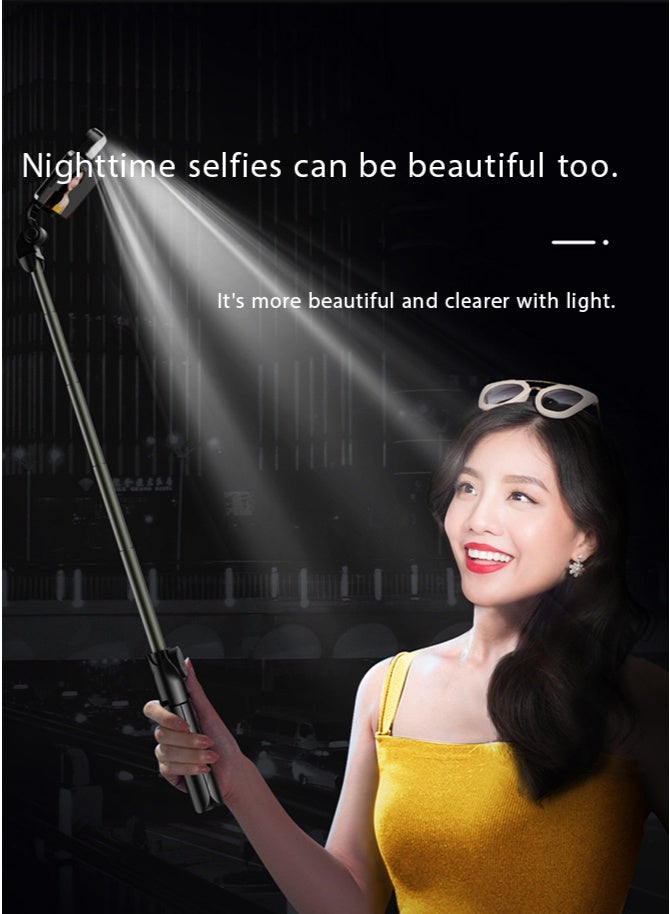 dida-cosmos Phone Tripod, Selfie Stick, Extendable Selfie Stick Tripod with Wireless Remote and Tripod Stand, Portable, Lightweight, Compatible with iPhone Samsung Huawei Smartphone and More - Image 5