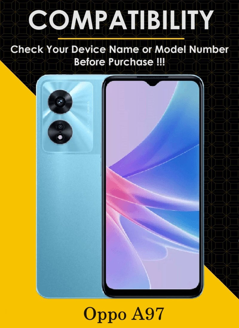 Tempered Glass Screen Protector 5D Designed For Oppo A97 Full Glue Edge to Edge Full Screen Coverage And Bubble Free