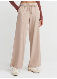 71546 Elastic Waist Wide Leg Trousers-Stone - pzsku/Z18563F9414CDB3260114Z/45/_/1740048604/292b6e18-e8f8-441a-9607-e4764109ea65