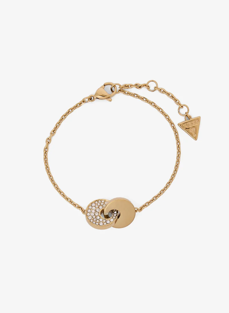 GUESS Two Links Pave Bracelet