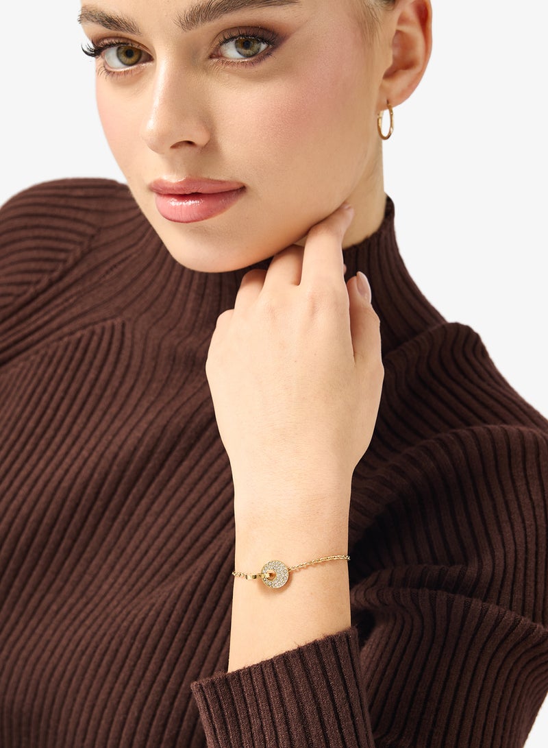 GUESS Two Links Pave Bracelet - Image 5