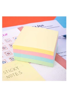 Deli 4-Pack Sticky Notes 3x3 Inch Size Multicolour  - Image 5