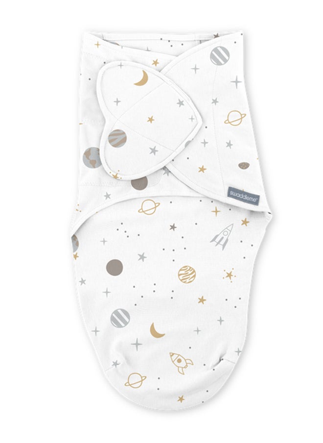 SwaddleMe Summer Infant by Ingenuity Monogram Collection - Sunset Space, 2 Pieces, 0 - 3 Months  - Image 2