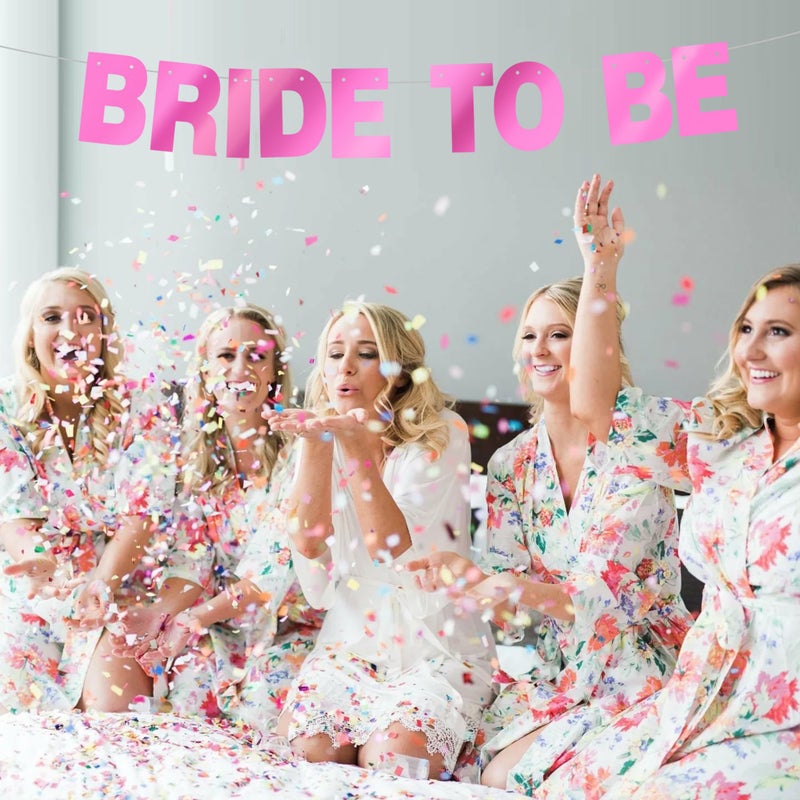 BEISHIDA Double-Sided Pink 116 PCS DIY Letter Banner Kit Make Your Own Banner,Including 111 Letters and Numbers 3 Rope and 9 Threading Device,Customized for Birthday Graduation Wedding Decor - Image 4