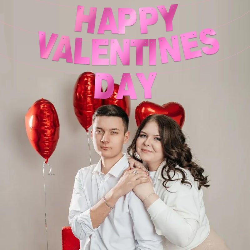 BEISHIDA Double-Sided Pink 116 PCS DIY Letter Banner Kit Make Your Own Banner,Including 111 Letters and Numbers 3 Rope and 9 Threading Device,Customized for Birthday Graduation Wedding Decor - Image 5