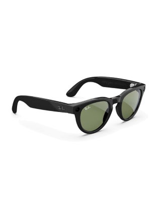 RAY-BAN Headliner (Gen 2) Shiny Black Frame Green Lens Standard High bridge Shiny Black Green - view 3