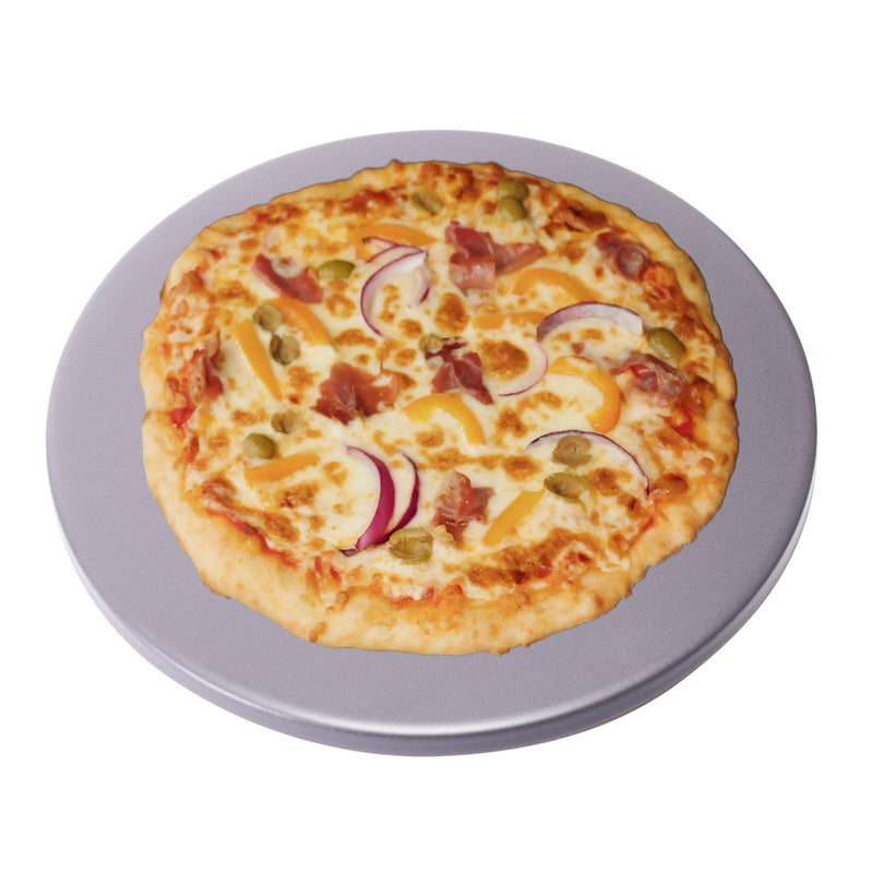 Old Stone Pizza Kitchen Glazed Round Pizza Stone for Oven and Grill 16 inch