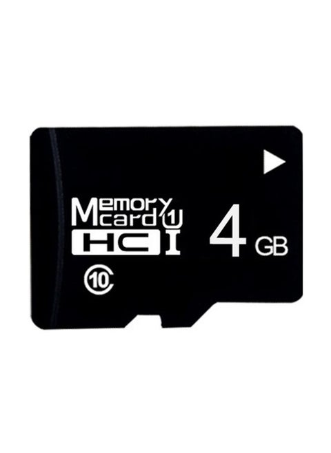 4GB High Speed Class10 Black TF(Micro SD) Memory Card