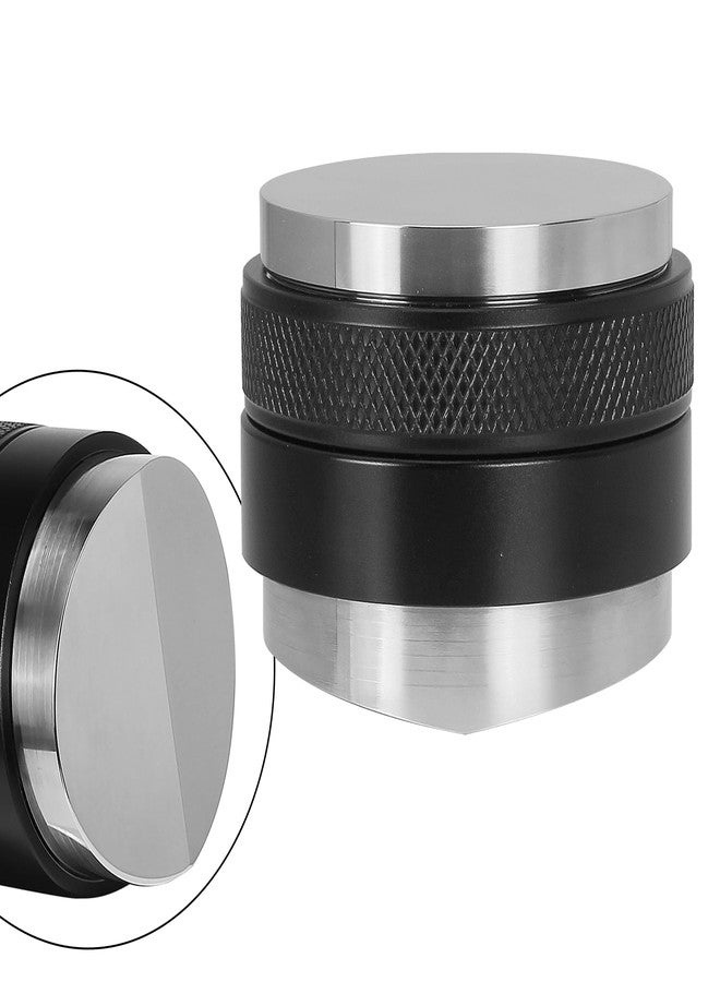 DIBTSA 58mm Espresso Distributor and Tamper, Dual Head Coffee Leveler, Adjustable Depth, Stainless Steel Espresso Distribution Tool for 58mm Portafilter (Black) - Image 1
