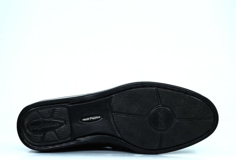 Hush Puppies TECHNOLOGY II Coffee Leather Slip-On Shoes - Image 5