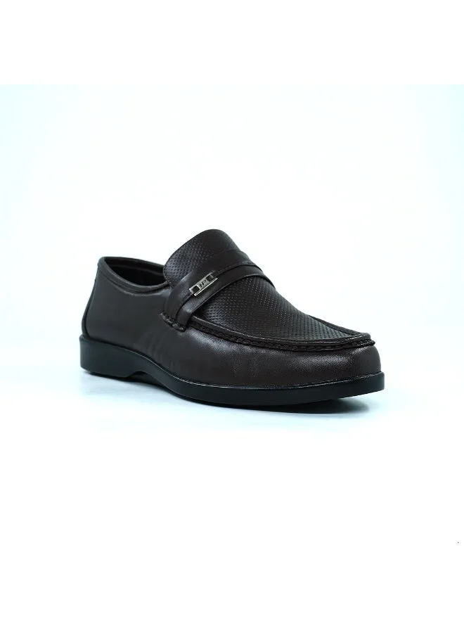 هاش بابيز TECHNOLOGY II Coffee Leather Slip-On Shoes