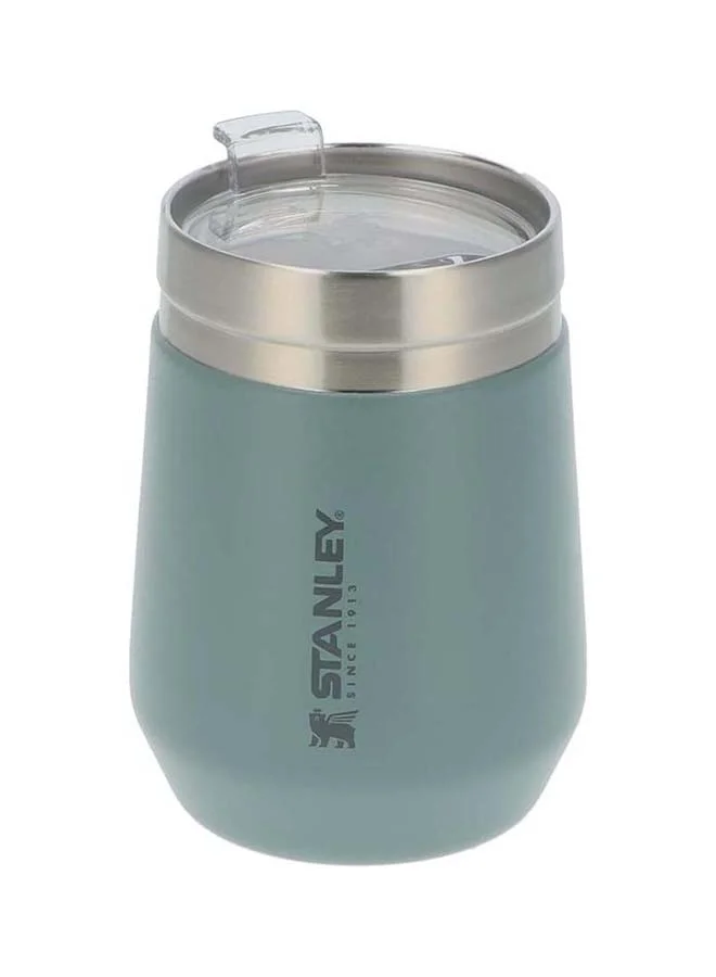 Stanley Stanley Stainless Steel GO Tumbler Shale, 10oz Stainless Steel Vacuum Insulated Wine Tumbler, 5 Hours Cold, 1.5 Hours Hot, and 20 Hours Iced