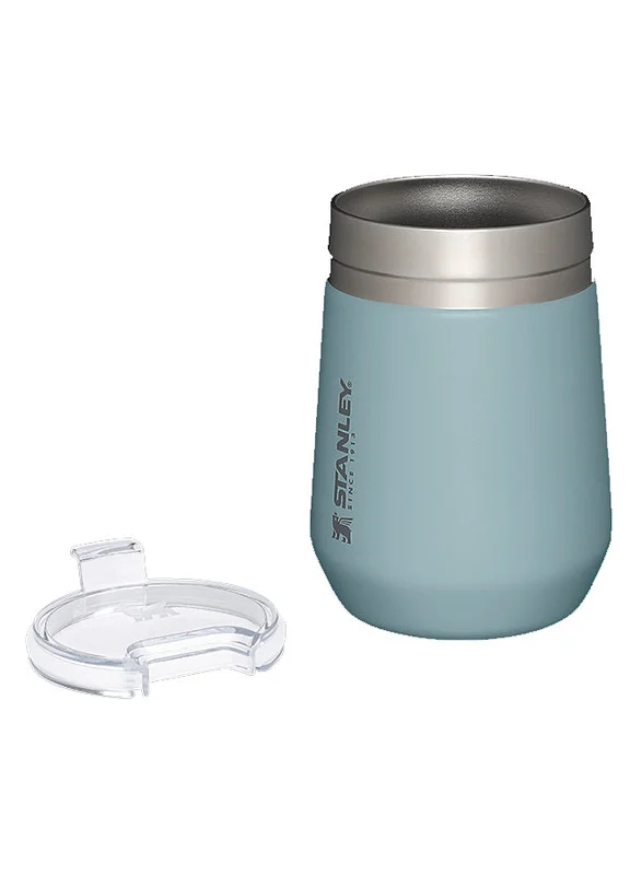 Stanley Stanley Stainless Steel GO Tumbler Shale, 10oz Stainless Steel Vacuum Insulated Wine Tumbler, 5 Hours Cold, 1.5 Hours Hot, and 20 Hours Iced