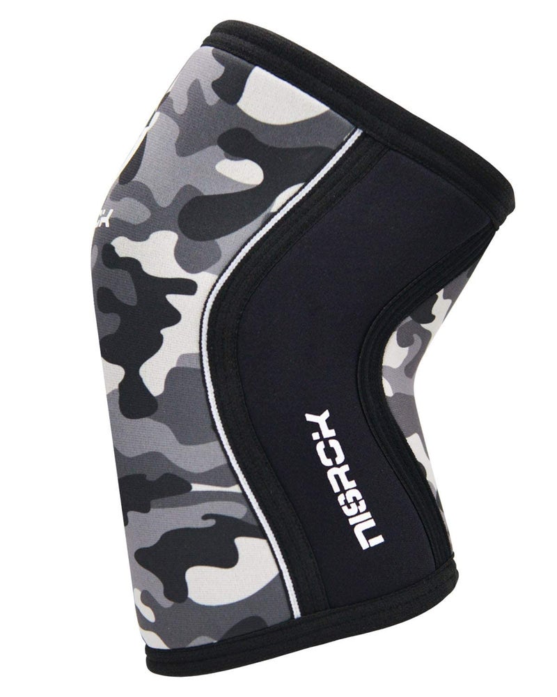 Nisrok Knee Sleeves (1 Pair), 7mm Neoprene Compression Knee Braces, Great Support for Cross Training, Weightlifting, Powerlifting, Squats, Basketball and More - Image 2