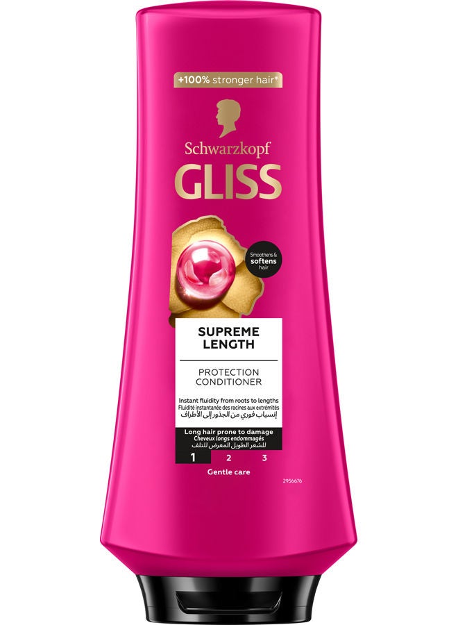 Schwarzkopf Gliss Supreme Length Protection Conditioner - Image 1