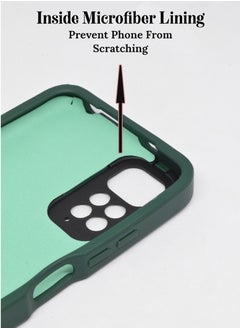 Houmt Redmi Note 11 Pro Cover Full Body Protective Shockproof Phone Case With Inside Soft Microfiber Lining  - Image 2