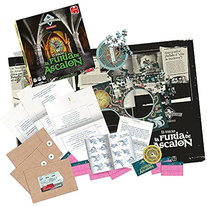 jumbo 19866 simulates an Experience Escape Room and Puzzle  1 to 4 Players from 16 Years Old Spanish  Mystery Board Game - Image 2