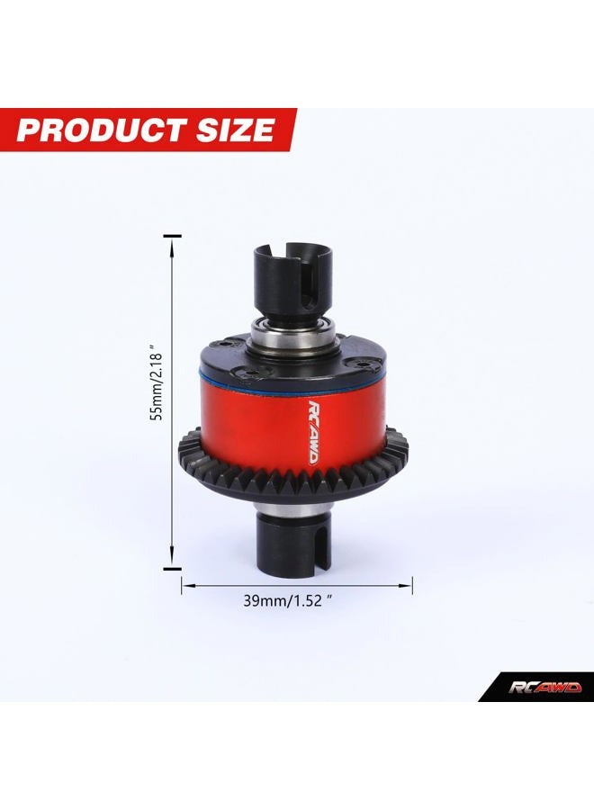RCAWD New Version 43t Differential 40CrMo Steel Enhancement for Losi 1/8 LMT Front Rear Diff Gear - Image 4