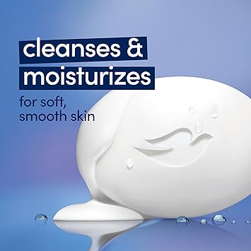 Dove White Moisturizing Cream Beauty Bar Dove 315 oz Soap For Unisex - Image 5