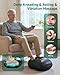 Snailax Shiatsu Foot Massager with Heat Deep Kneading Compression Vibration Electric Feet Massage Machine for Plantar FasciitisNeuropathyFoot WarmerRemote ControlSize 13Gifts - Image 4