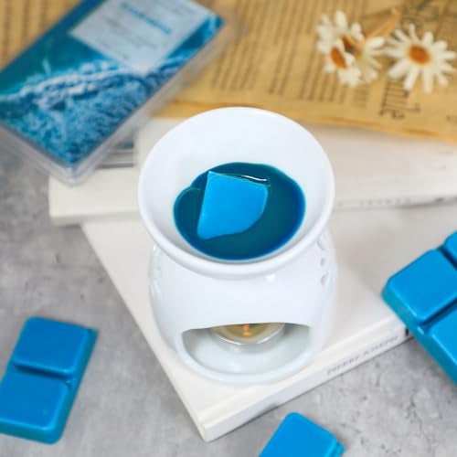 SCENTORINI Wax Melts Wax Cubes, Soy Wax Cubes for Wax Warmer, Ocean Breeze, Fresh Linen, Bohemia Forest, Winds in Summer, 4 x 2.5 oz - Image 4