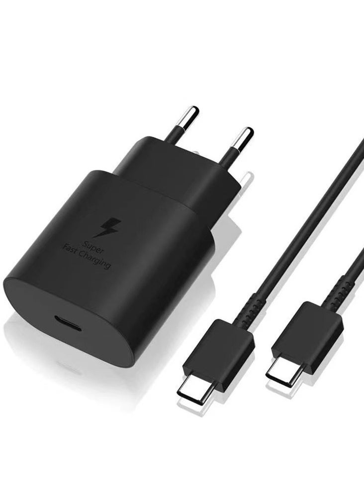 Generic 45W USB-C Super Fast Charging PD Charger - Compatible with Samsung S24, S23, S22, S21, S20 Ultra, S24+, S23+, S22+, S21+, A 53, A15, A55, A54 - Type-C Power Adapter.  - Image 2