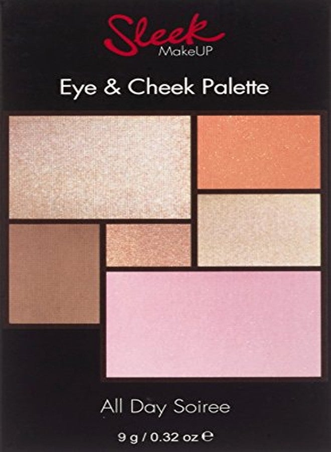 سليك باليت ظلال العيون والخدود من سليك ميك أب، لون سهرة طوال اليوم 9 غرام - Image 3