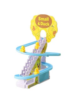 VGRASSP Duck Slide Toy Set, Funny Automatic Duck Chasing Race Track Game Set, Climbing Duckling Lovely Toy Escalator with Lights and Music, Cute Cartoon Ladder with 3 Ducks - pzsku/Z18577F9E23F039554730Z/45/_/1736426556/eec8ab79-f197-4791-a6ae-0d95246a5a6d