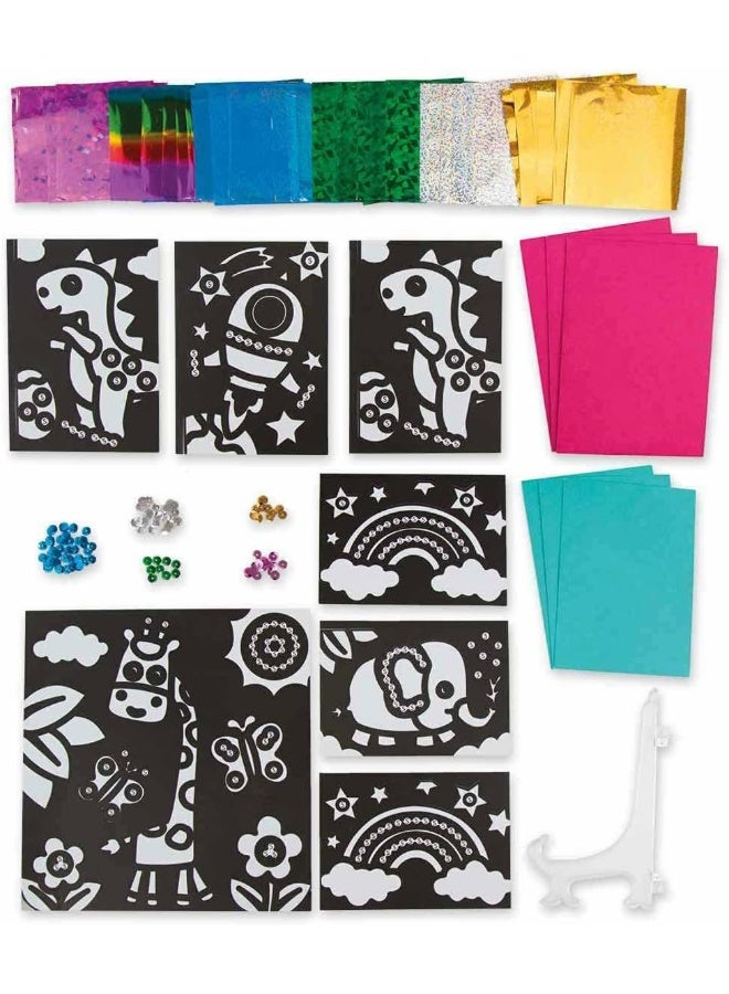 Out Of The Box Foil Picture And Cards, Imaginative Play, Gift For Kids - Image 2