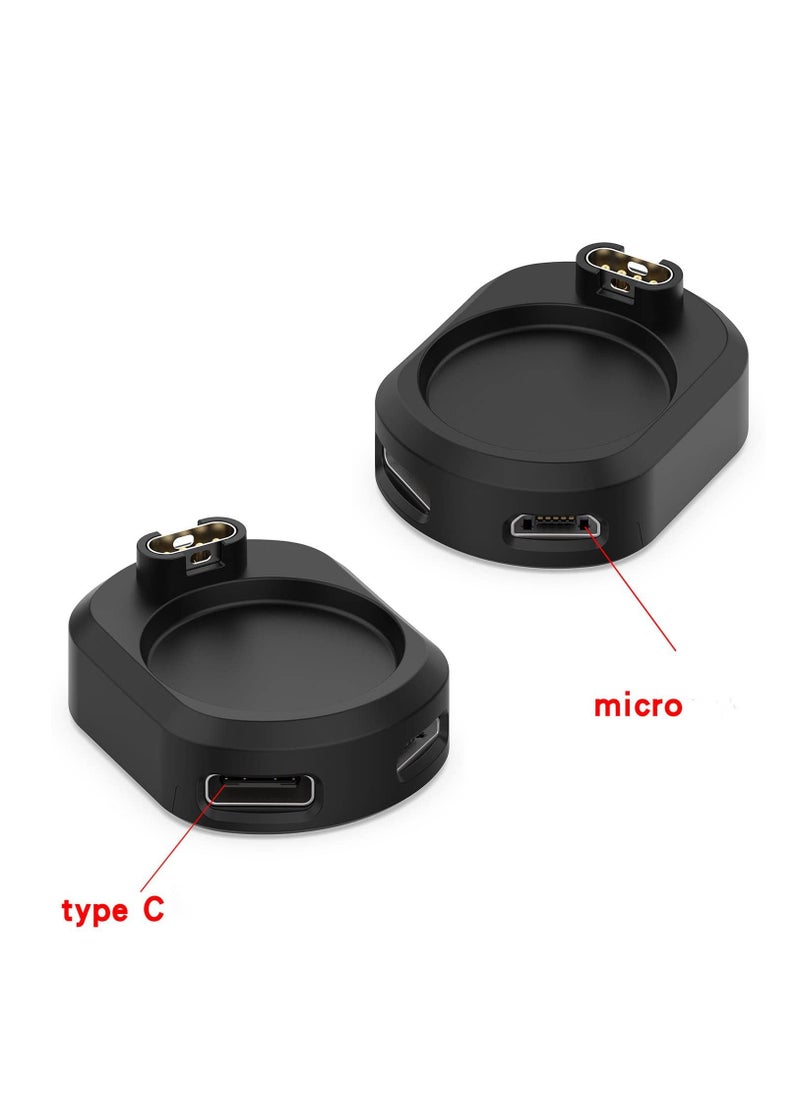 Generic - Type-C Charging Adapter Female for Garmin Fenix 7 Smartwatch Universal Micro-USB Charging Connector Adapter Compatible with Various Garmin Watch Models - Image 1