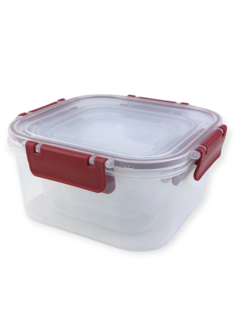 فولي لايف صندوق تخزين طعام مربع - 3 قطع - Image 5