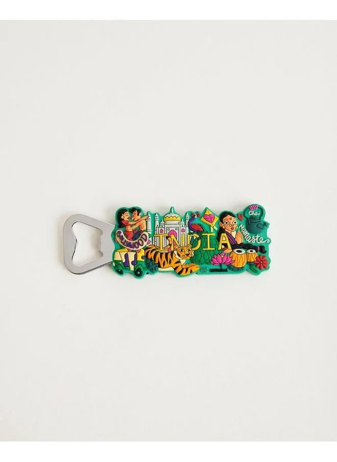 Chumbak Classic India Bottle Opener Magnet