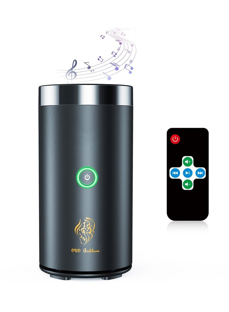BK 10 Quran Bluetooth Speake with Bukhoor Black