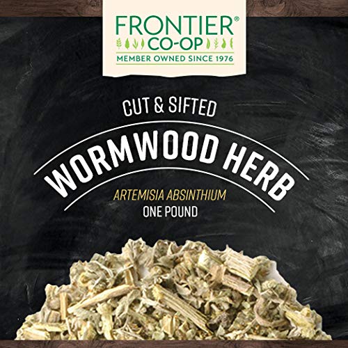Frontier Co-op Wormwood Herb, 1lb Bulk Bag, Cut and Sifted - Artemisia Absinthium | Wormwood Tea and Herbal Uses, Kosher - Image 2