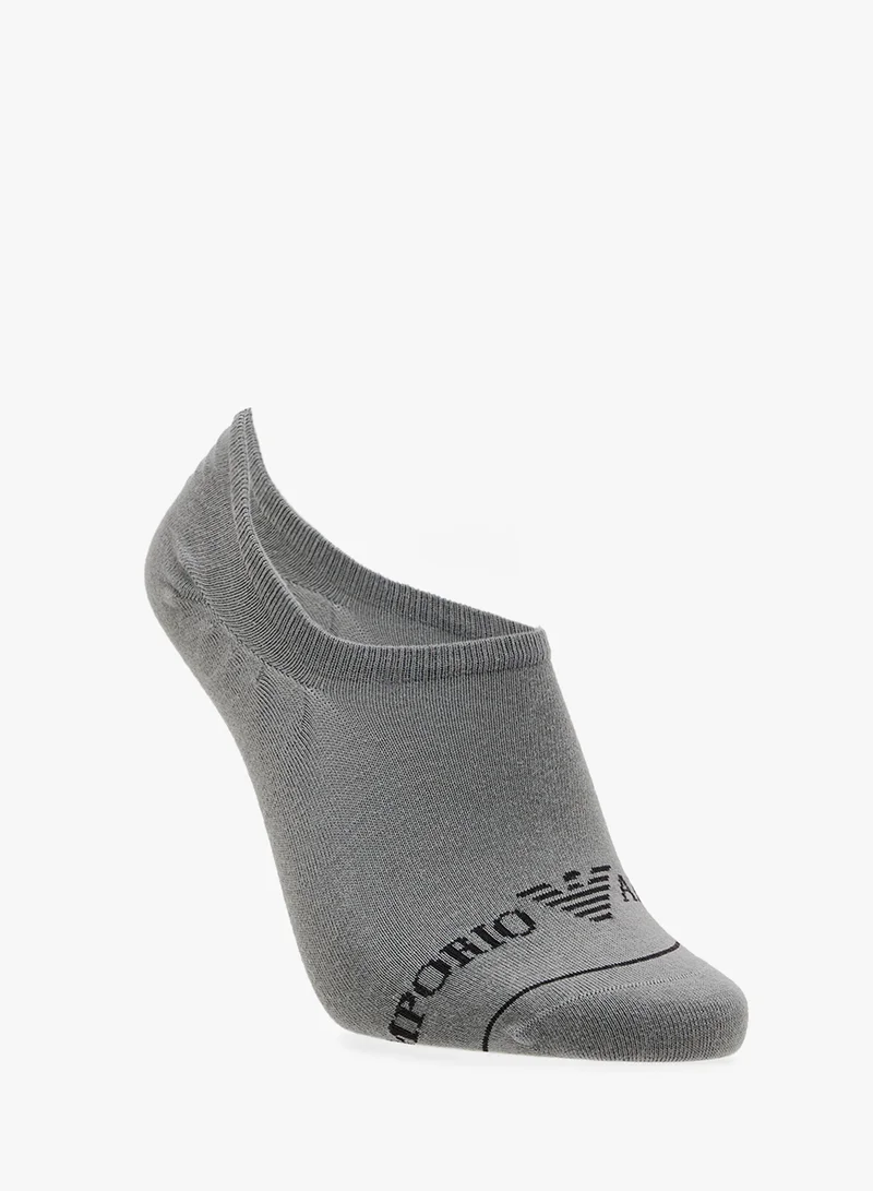 امبوريو ارماني 3 Pack Of Logo Liner Socks
