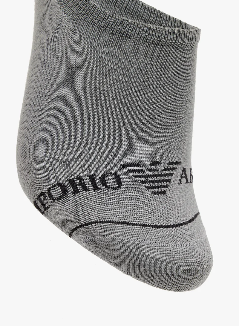 EMPORIO ARMANI 3 Pack Of Logo Liner Socks