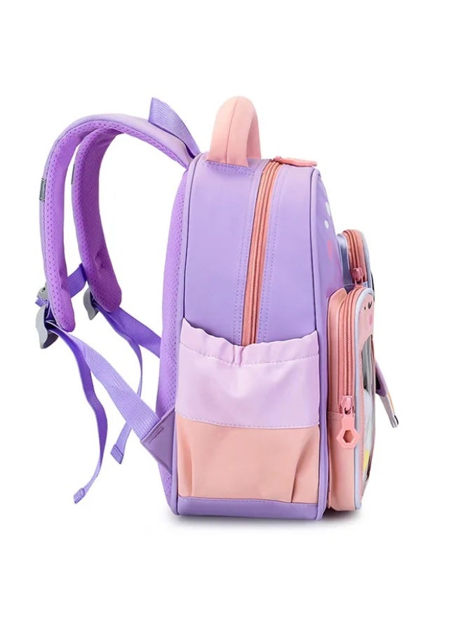Kids Backpack Bear Design 3-6 Years, Large Capacity Waterproof Lightweight Spine-Protective School  Bag - Image 3